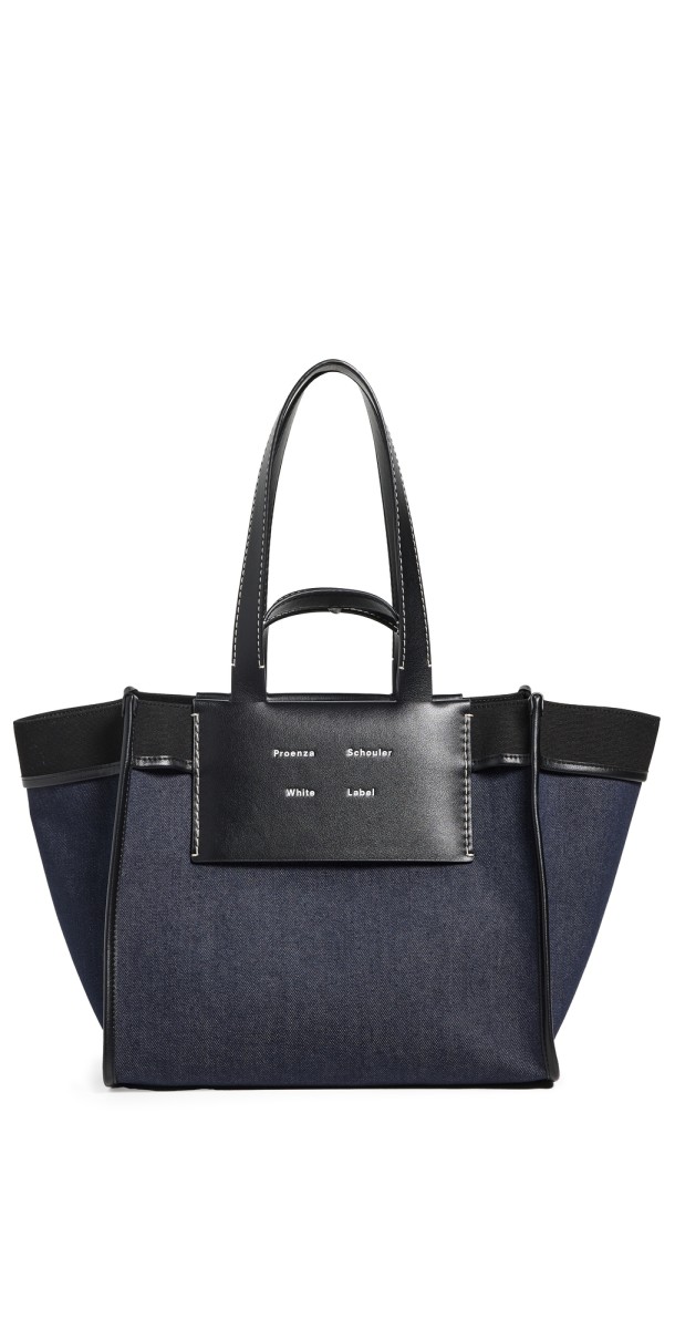 Proenza Schouler White Label Large Morris Denim Tote Indigo