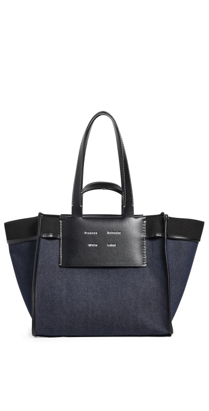Proenza Schouler White Label Large Morris Denim Tote Indigo