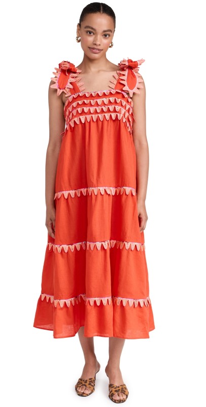 CeliaB Kelly Dress Orange