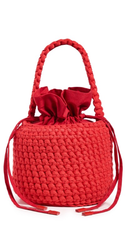 SIMONMILLER Crochet Grab Bag Paprika