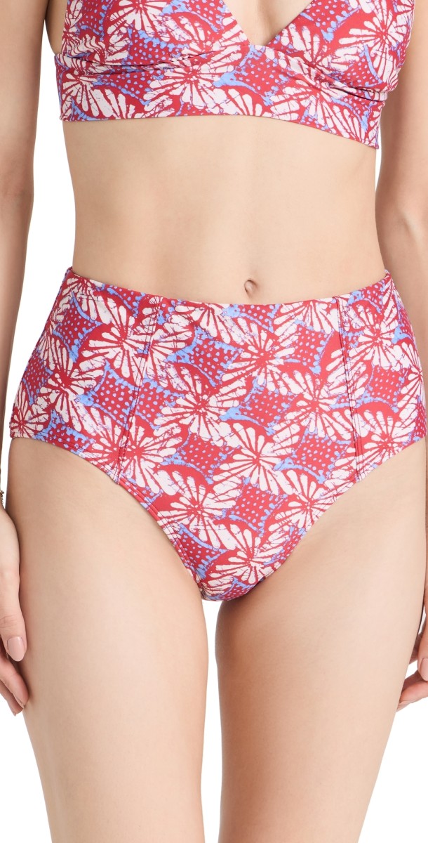 XIRENA Serena Bikini Bottoms Ruby Petal