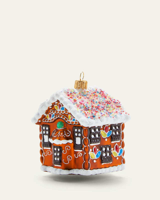 Gingerbread House Christmas Ornament