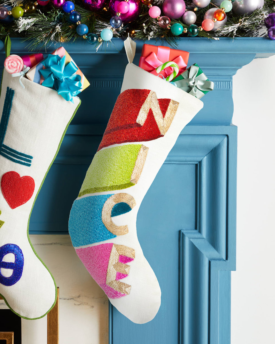 Nice Embellished Stocking