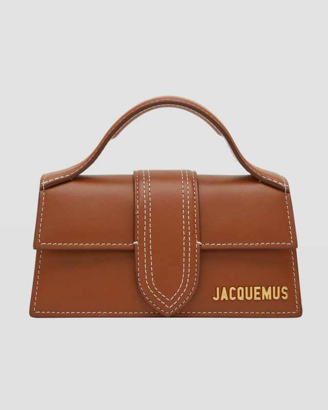 Le Bambino Leather Crossbody Bag
