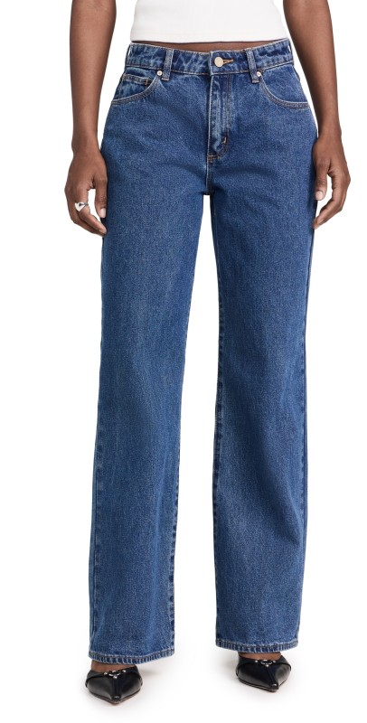 ABRAND 95 Baggy Bella Jeans Mid Blue