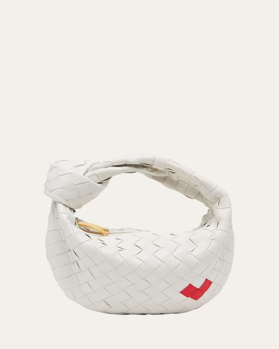 Jodie Mini Heart Intrecciato Top-Handle Bag