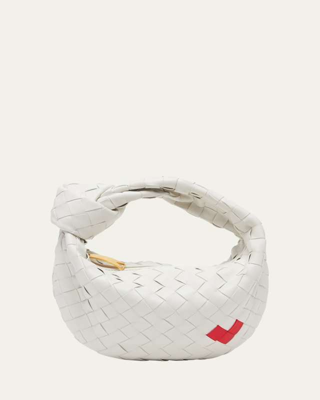 Jodie Mini Heart Intrecciato Top-Handle Bag
