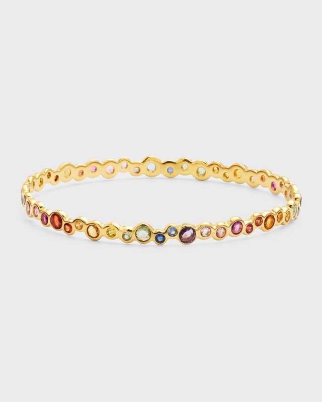 18K Gold Couture Bubble Bangle