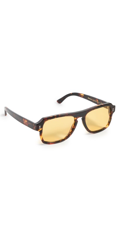 Illesteva Trancoso Star Tortoise Sunglasses Star Tortoise w/ Honey See Thr