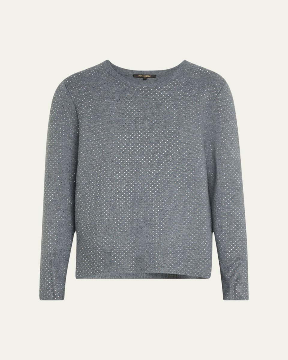 Holli Rhinestone Crewneck Sweater