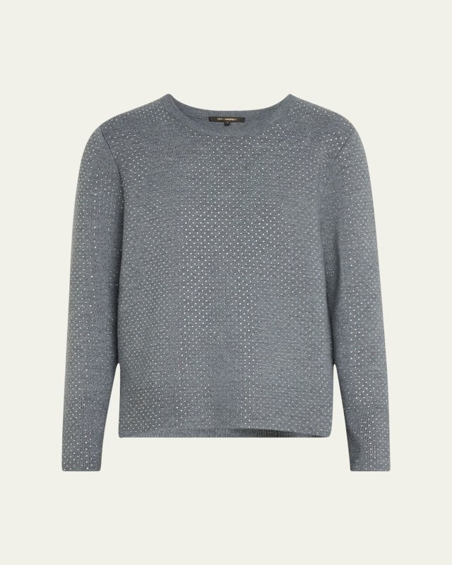 Holli Rhinestone Crewneck Sweater