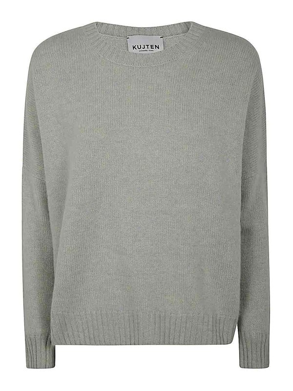 Kujten Pull Col Rond - Bleu