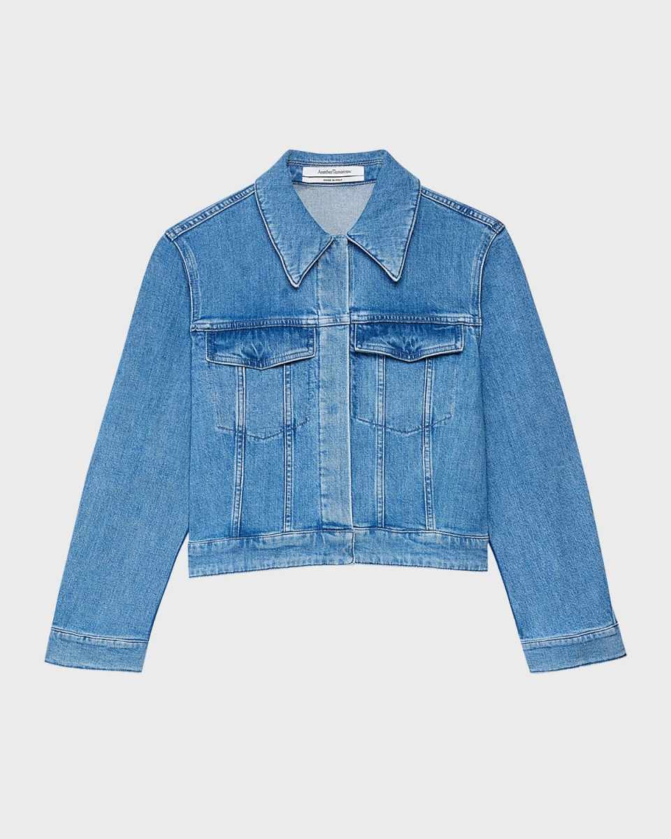 Cropped Denim Jacket