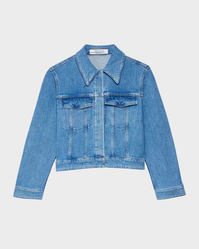 Cropped Denim Jacket