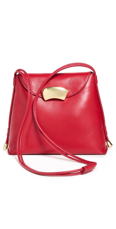 3.1 Phillip Lim ID Petite Soft Shoulder Bag Lipstick Red