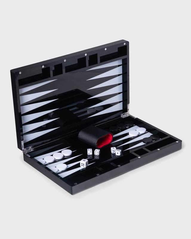 Damien Acrylic Backgammon Set