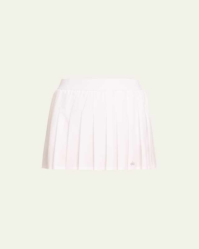 Varsity Tennis Mini Skirt