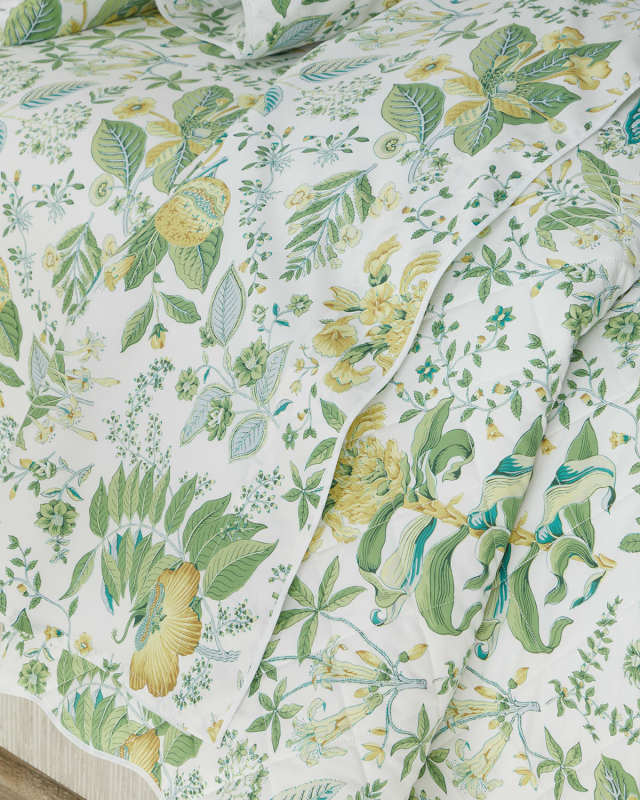 Pomegranate King Flat Sheet