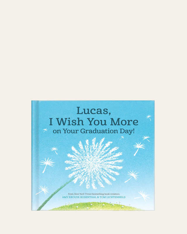 "I Wish You More on Graduation Day" Book, Personalized