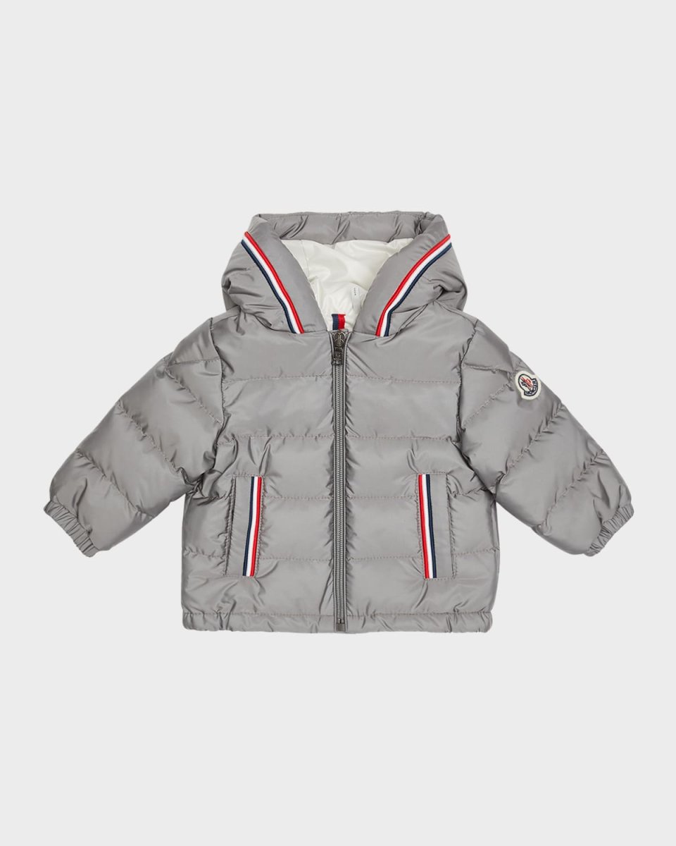 Boy's Merary Tri Stripe Puffer Jacket, Size 12M-3