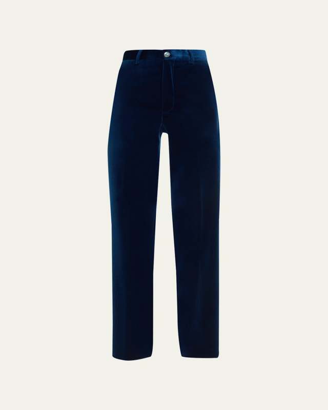 Joplin Velvet Straight Leg Pants