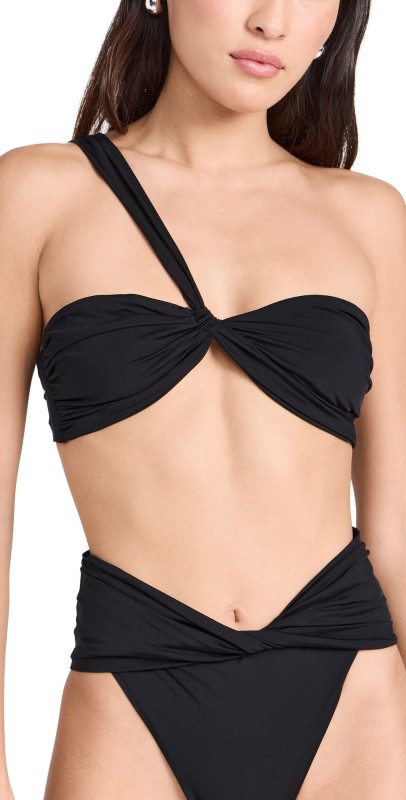 Agua Bendita Mariette Bikini Top Black
