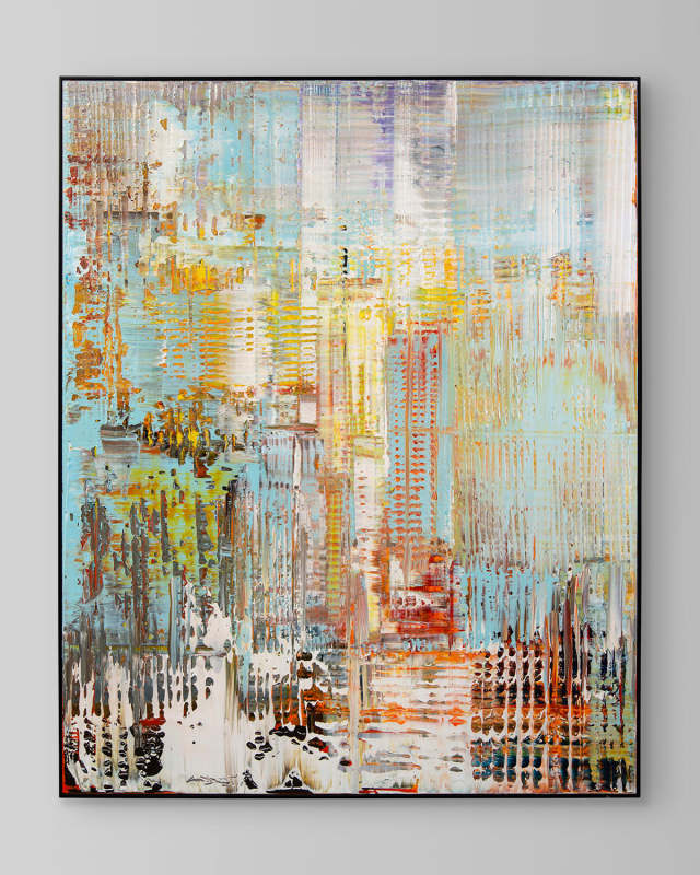 "Burst" Painting by LM Zhou