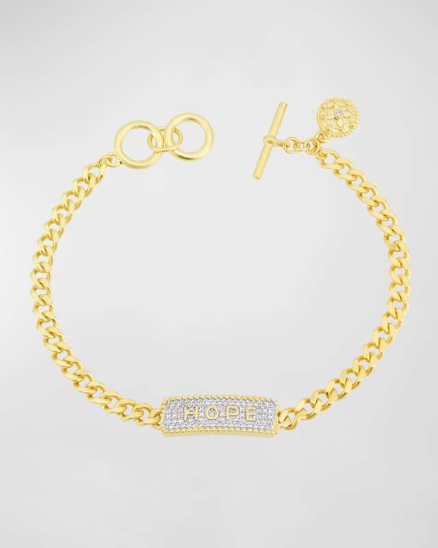 Hope Chain Link Bracelet