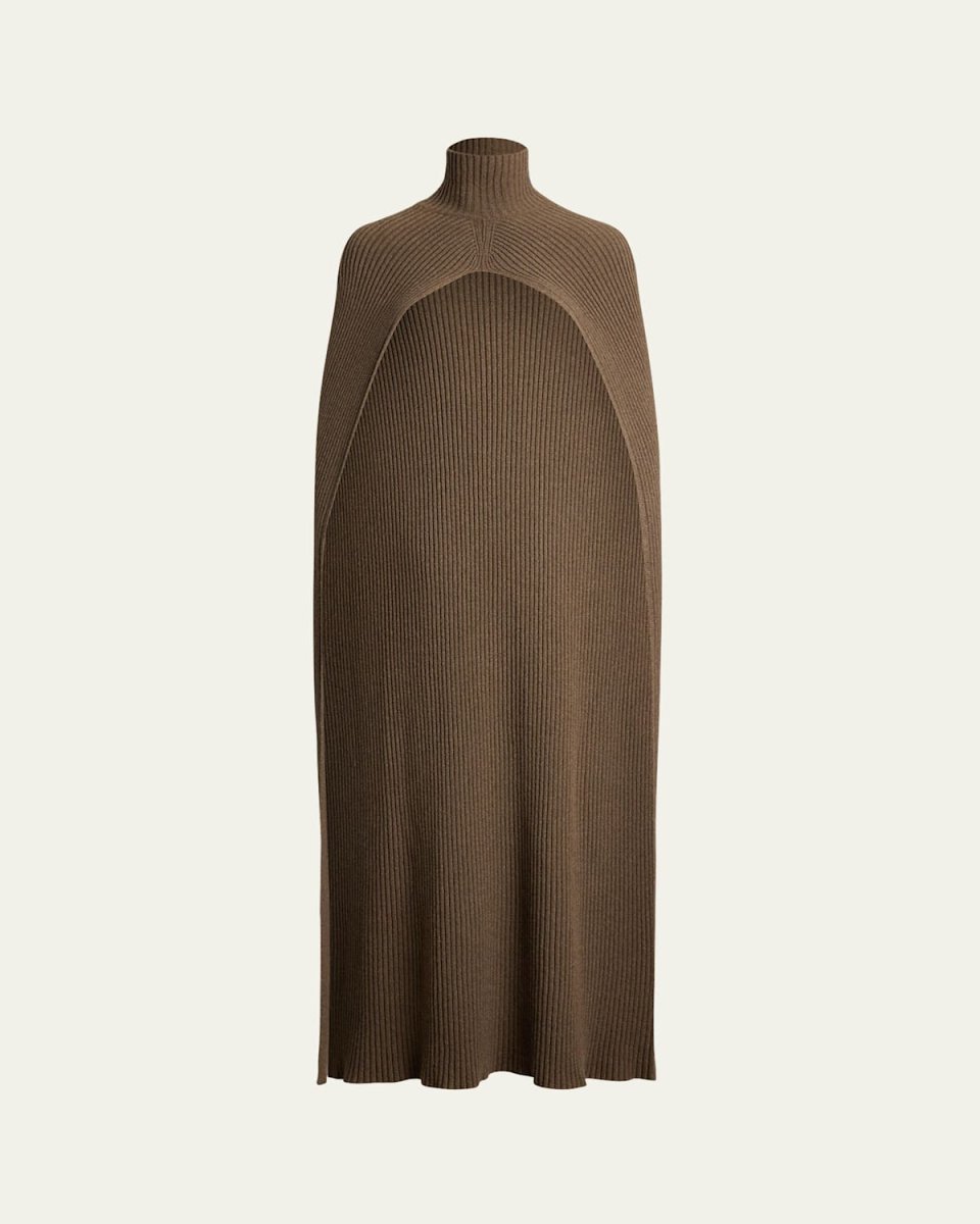 Turtleneck Lofty Cashmere Rib Cap