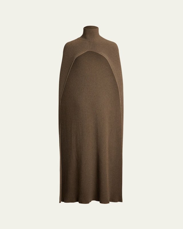 Turtleneck Lofty Cashmere Rib Cap