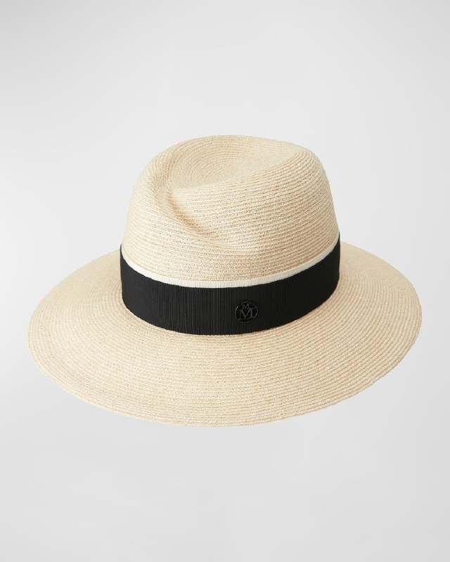 Virginie Abaca Straw Fedora