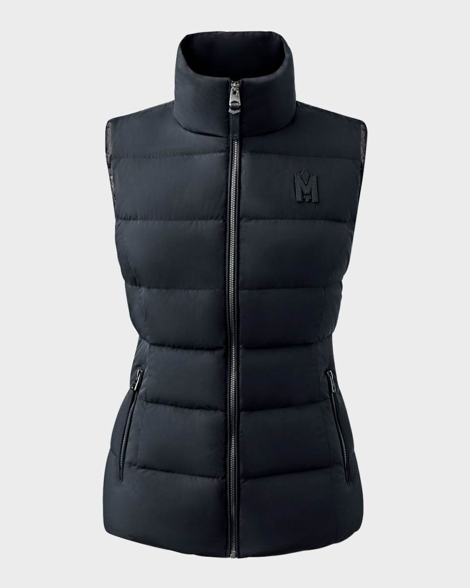 Gisela Down Zip Vest