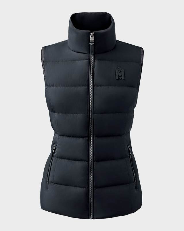 Gisela Down Zip Vest