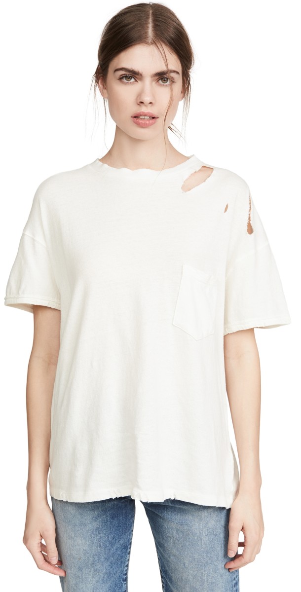 Free People Rubi Tee Optic White