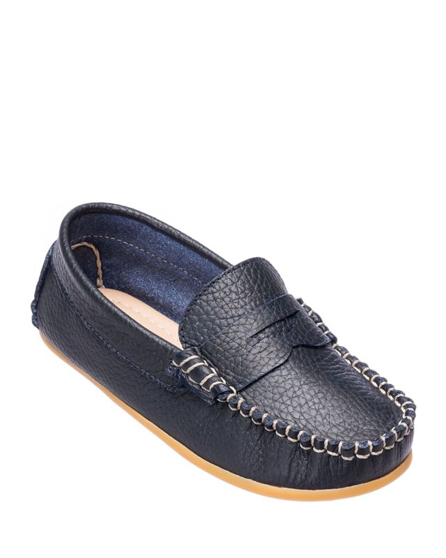 Boy's Alex Leather Driver Loafers, Toddler/Kids