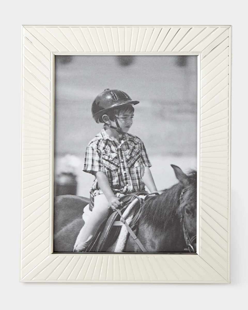Sunburst Sterling Silver 4" x 6" Picture Frame