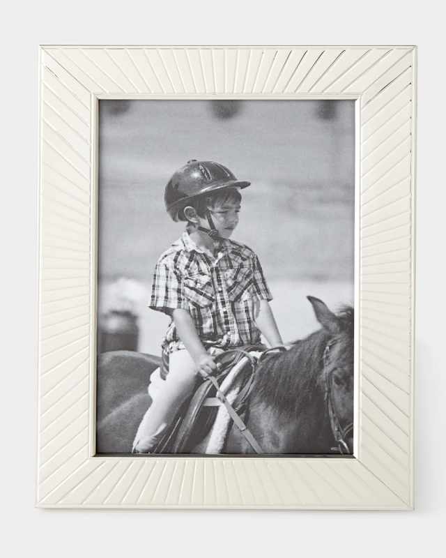 Sunburst Sterling Silver 4" x 6" Picture Frame