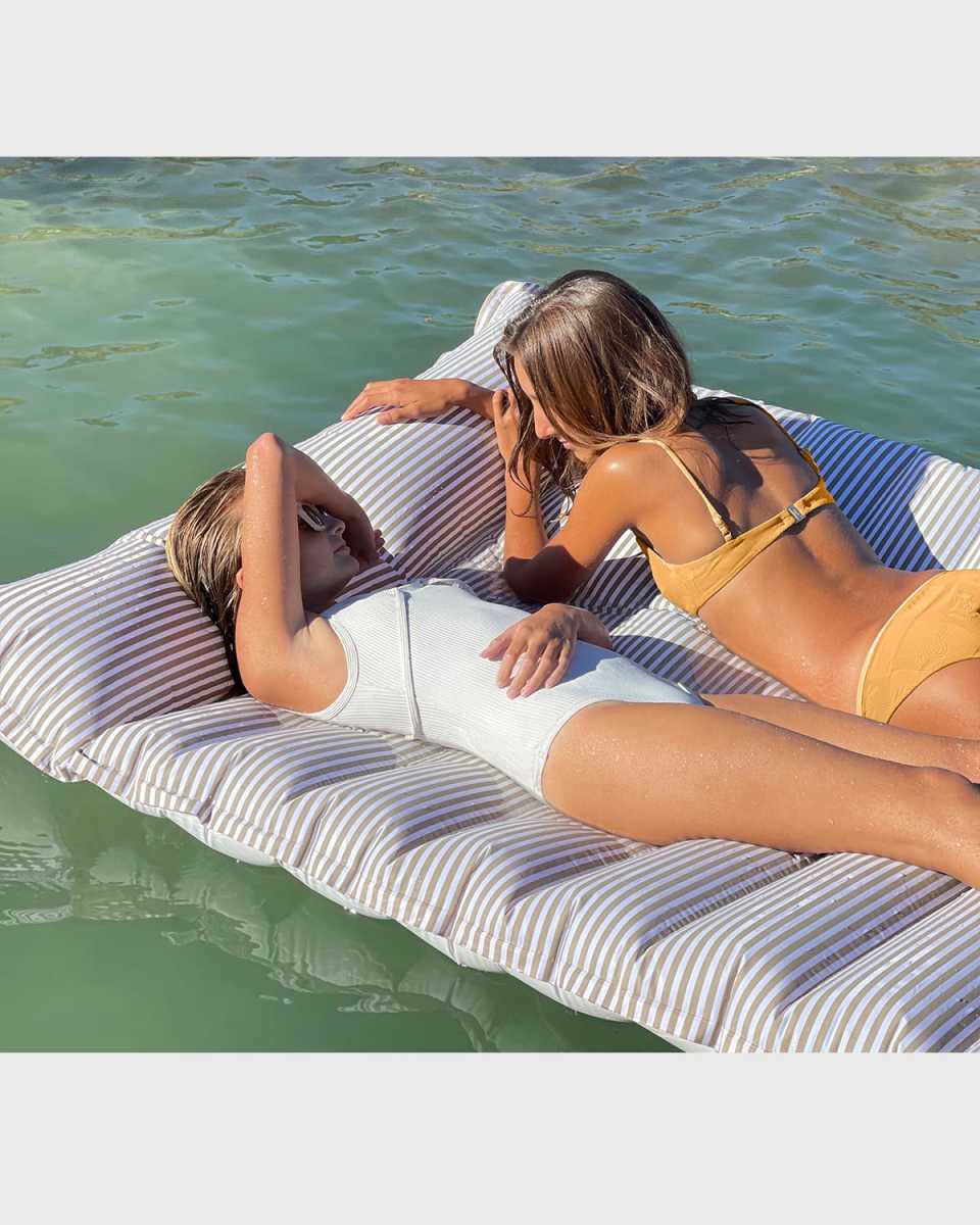 Luxe Twin Vintage-Style Lie-On Float, The Vacay