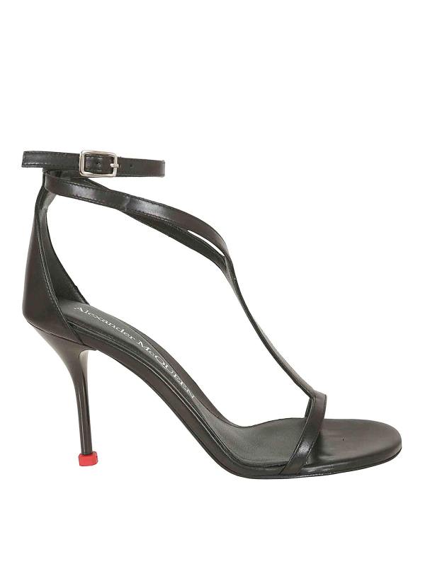 Alexander Mcqueen Sandales - Noir