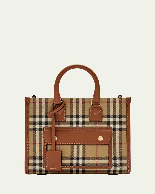 Freya Check Tote Bag
