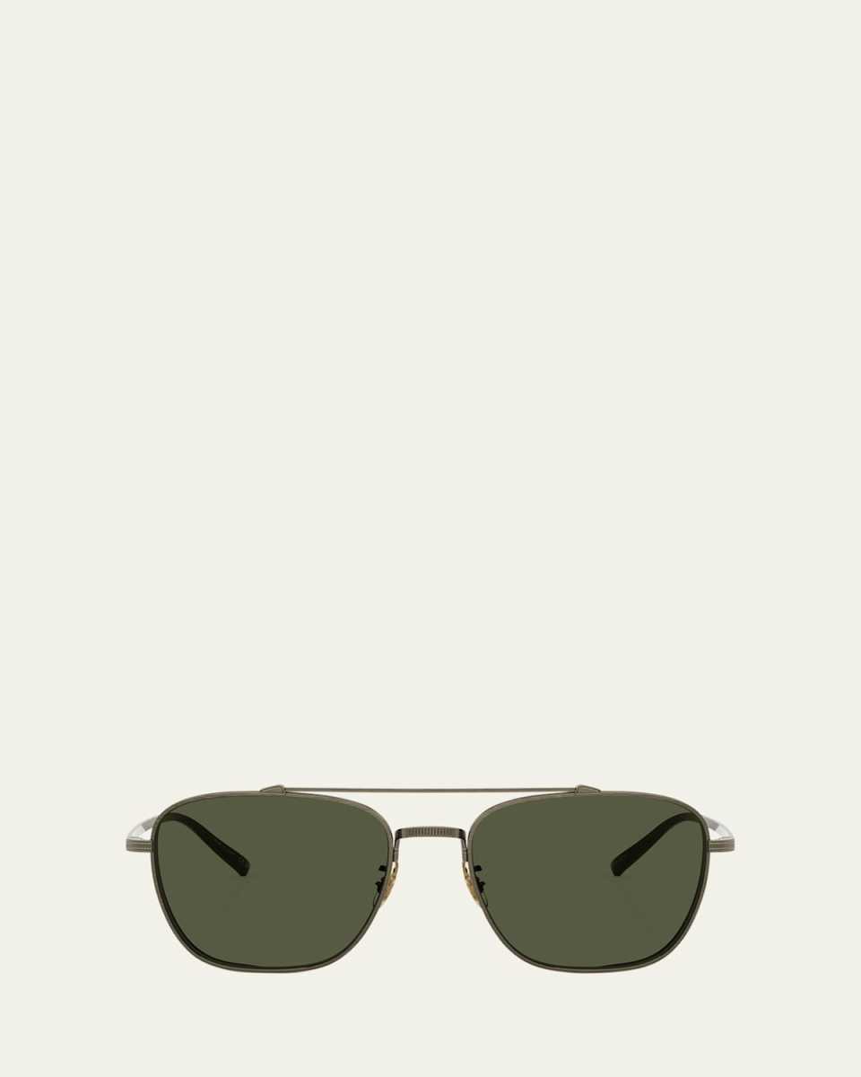 Pilot Titanium Aviator Sunglasses