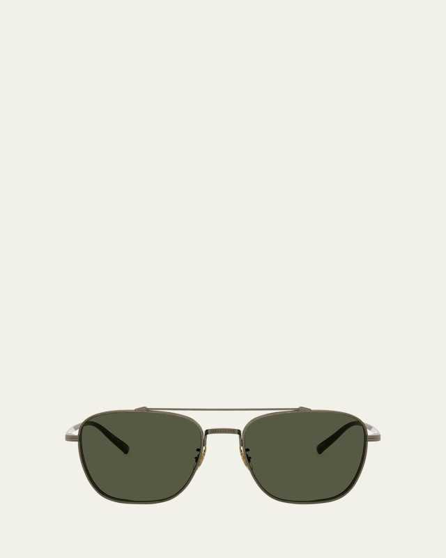 Pilot Titanium Aviator Sunglasses