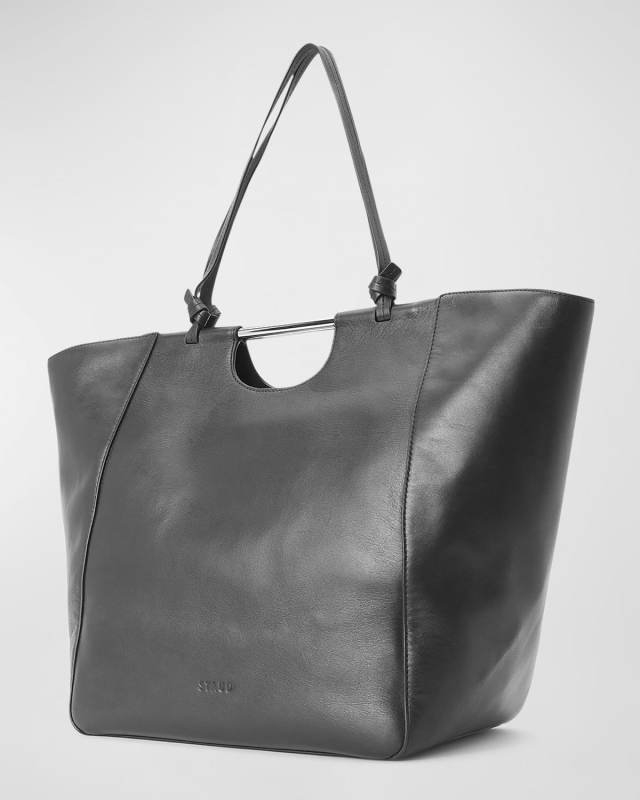 Mar Leather Shopper Tote Bag