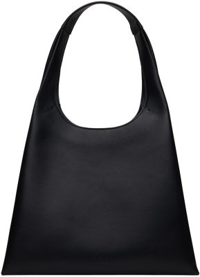 AESTHER EKME Black Midi Shopper Tote