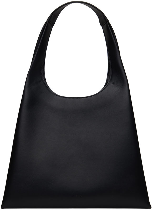 AESTHER EKME Black Midi Shopper Tote