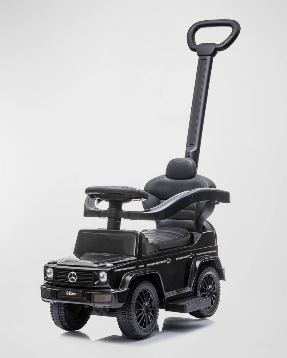 Mercedes-Benz G-Wagon 3 in 1 Push Car -Black