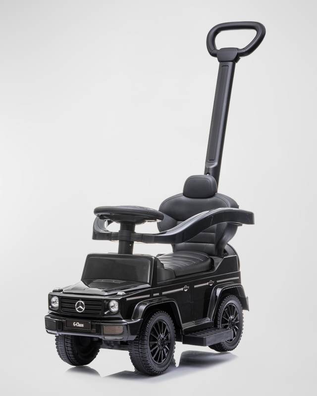 Mercedes-Benz G-Wagon 3 in 1 Push Car -Black
