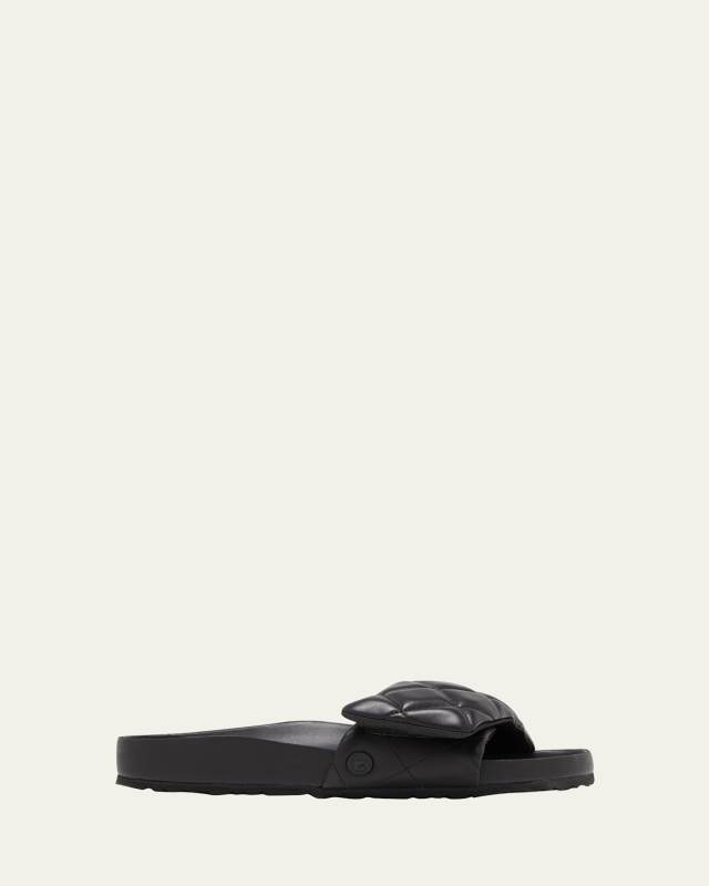 Sylt Quilted Slide Pool Sandals