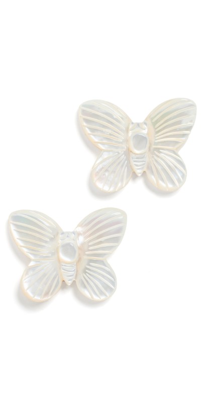 Jennifer Behr Bree Earrings Pearl