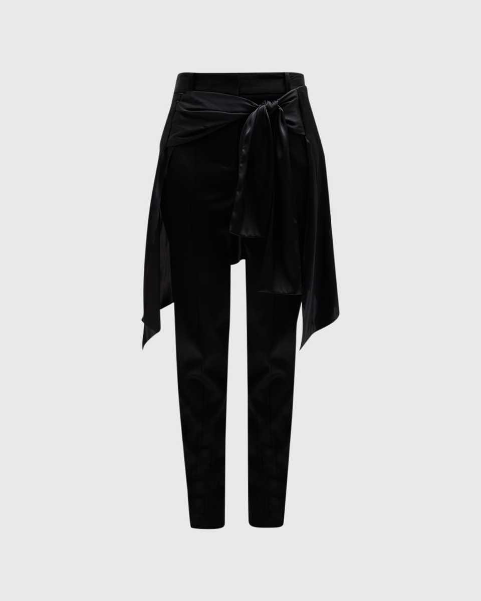 Sentry Skinny Leg Pants with Waist Wrap